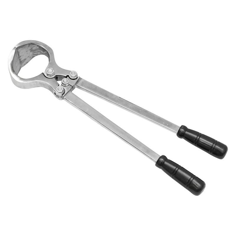 Cleste articulat, emasculator pentru castrare nesangeroasa berbeci si tauri 360mm Breckner Germany